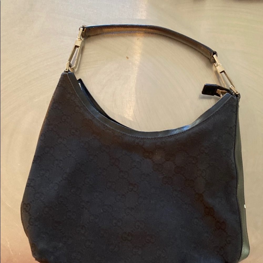Black Canvas authentic Gucci bag